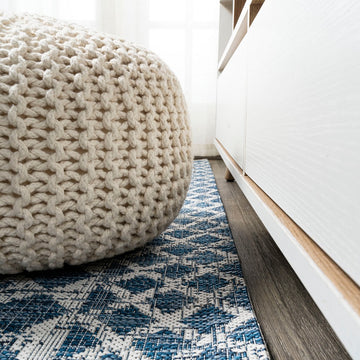 Marokko Diamond Tribal Medallion Indoor/outdoor Area Rug